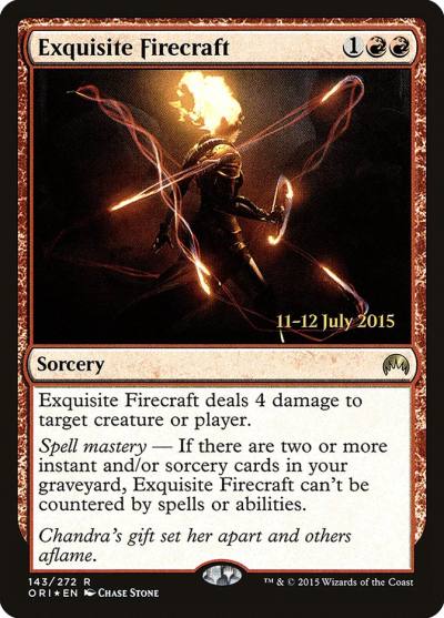 Exquisite Firecraft PORI-143S Magic Origins Promos Magic card