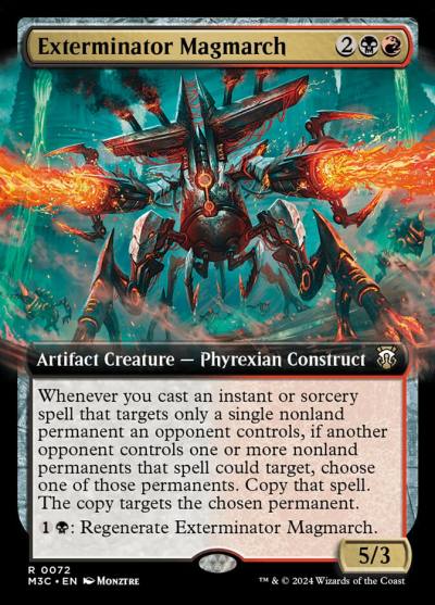 Exterminator Magmarch M3C-72 Modern Horizons 3 Commander Magic card