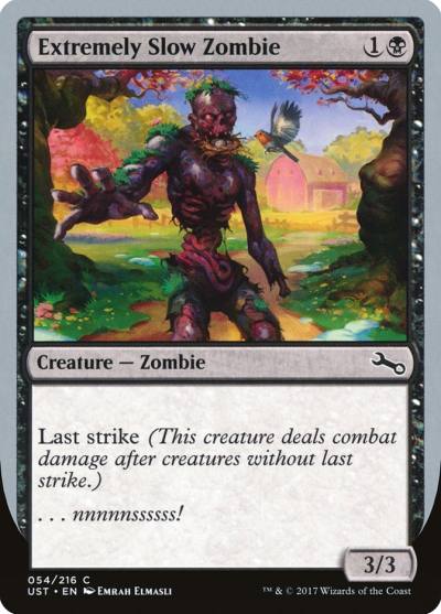 Extremely Slow Zombie UST-54D Unstable Magic card