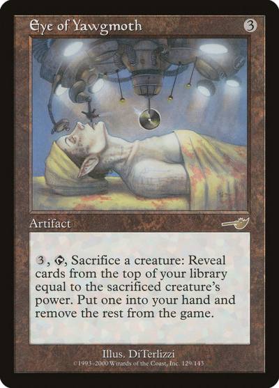Eye of Yawgmoth NEM-129 Nemesis Magic card