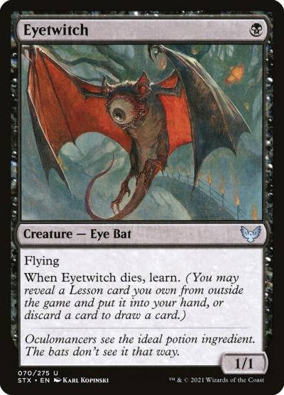 Eyetwitch 70 Strixhaven: School of Mages Magic card