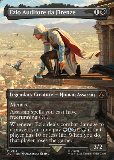 Ezio Auditore da Firenze ACR-113 Assassin's Creed Magic card