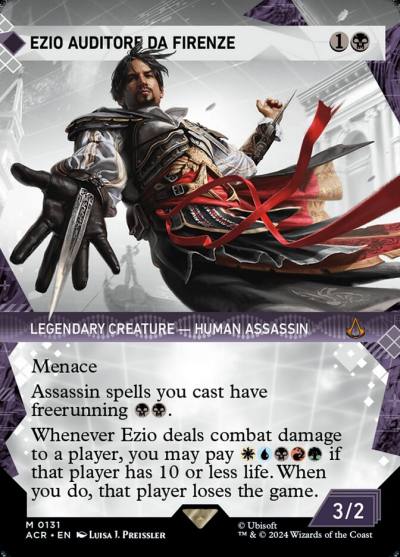 Ezio Auditore da Firenze ACR-131 Assassin's Creed Magic card