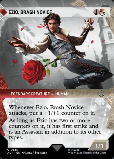 Ezio, Brash Novice ACR-145 Assassin's Creed Magic card
