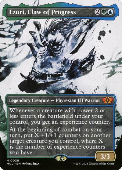 Ezuri, Claw of Progress MUL-38 Multiverse Legends Magic card