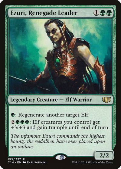 Ezuri, Renegade Leader C14-195 Commander 2014 Magic card