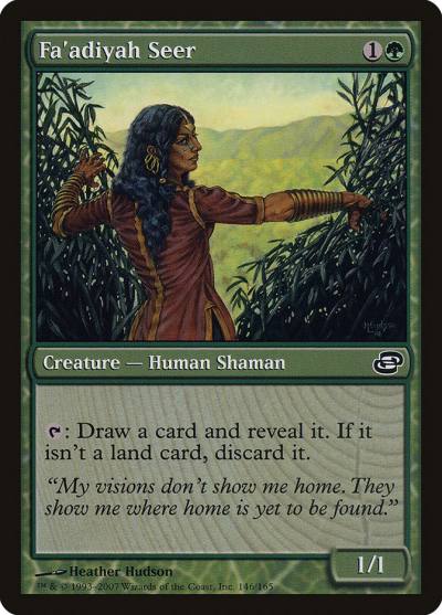 Fa'adiyah Seer PLC-146 Planar Chaos Magic card