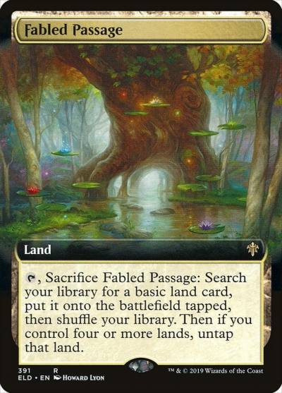 Fabled Passage ELD-391 Throne of Eldraine Magic card