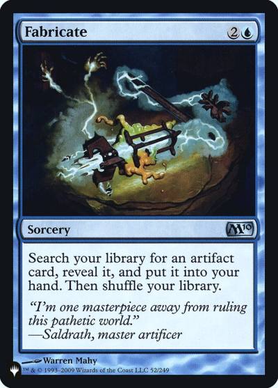 Fabricate PLST-M10-52 The List Magic card