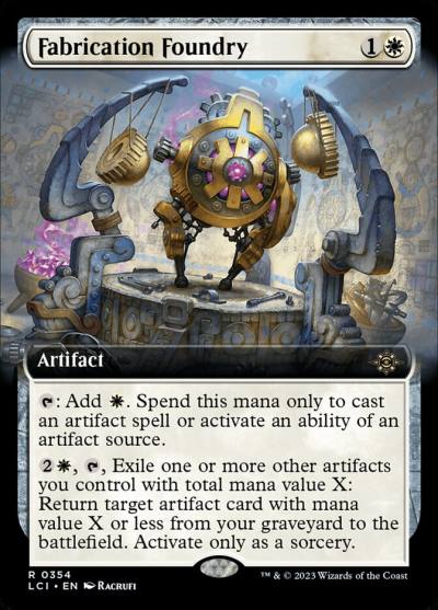 Fabrication Foundry LCI-354 The Lost Caverns of Ixalan Magic card