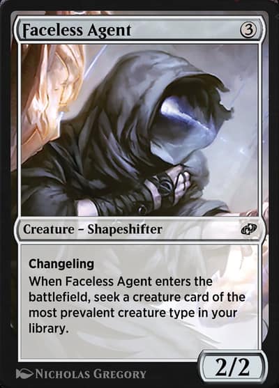 Faceless Agent 1 Jumpstart: Historic Horizons Magic card