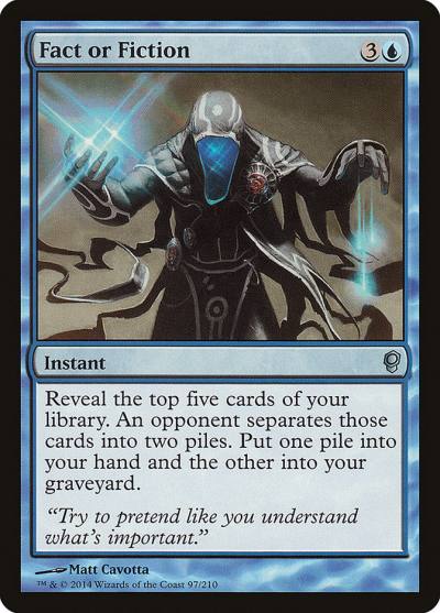 Fact or Fiction CNS-97 Conspiracy Magic card