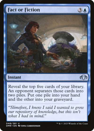 Fact or Fiction DMR-48 Dominaria Remastered Magic card
