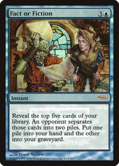 Fact or Fiction F05-6 Friday Night Magic 2005 Magic card