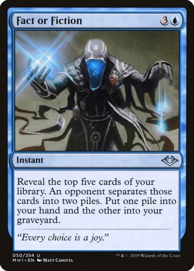 Fact or Fiction MH1-50 Modern Horizons Magic card