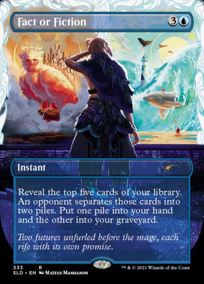 Fact or Fiction SLD-333 Secret Lair Drop Magic card