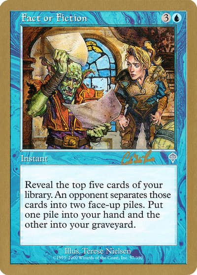 Fact or Fiction WC02-CR57A World Championship Decks 2002 Magic card