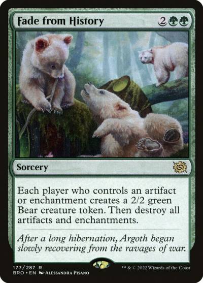 Fade from History BRO-177 The Brothers' War Magic card