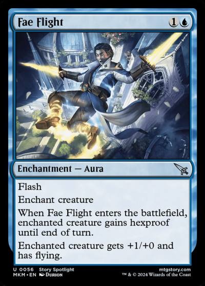 Fae Flight MKM-56 Murders at Karlov Manor Magic card
