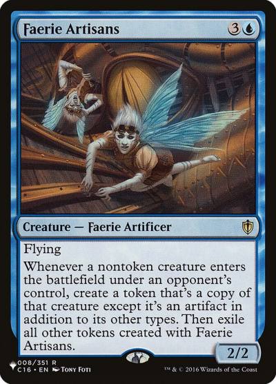 Faerie Artisans PLST-C16-8 The List Magic card