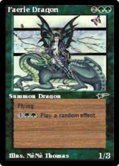 Faerie Dragon PAST-3 Astral Cards Magic card