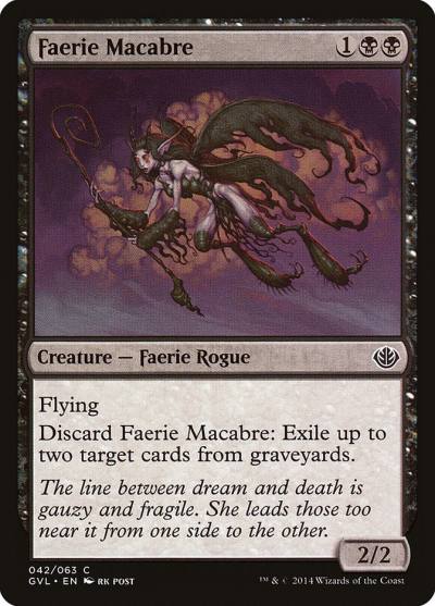 Faerie Macabre GVL-42 Duel Decks Anthology: Garruk vs. Liliana Magic card