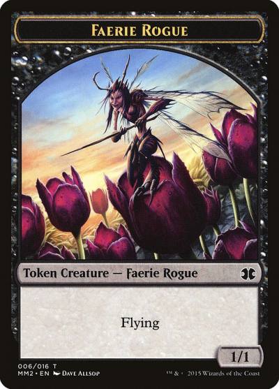 Faerie Rogue TMM2-6 Modern Masters 2015 Tokens Magic card