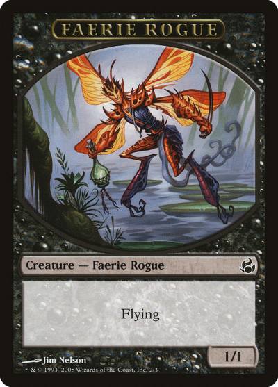 Faerie Rogue TMOR-2 Morningtide Tokens Magic card