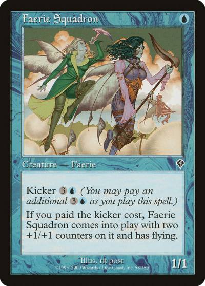 Faerie Squadron 58 Invasion Magic card