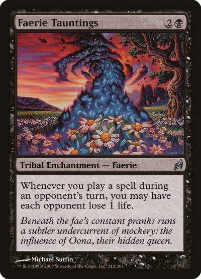 Faerie Tauntings 112 Lorwyn Magic card