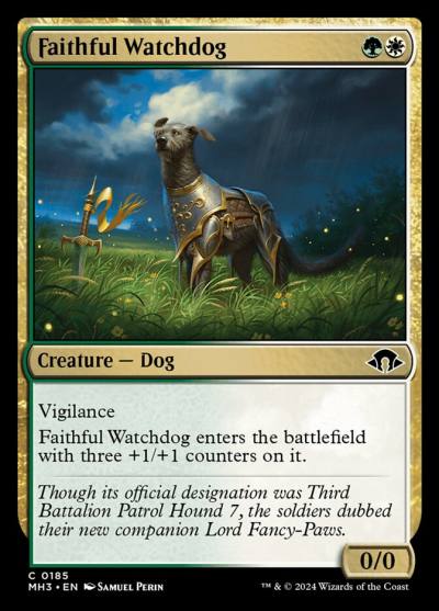 Faithful Watchdog MH3-185 Modern Horizons 3 Magic card