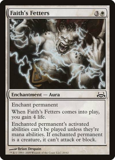 Faith's Fetters DDC-20 Duel Decks: Divine vs. Demonic Magic card