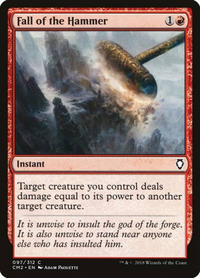 Fall of the Hammer CM2-97 Commander Anthology Volume II Magic card