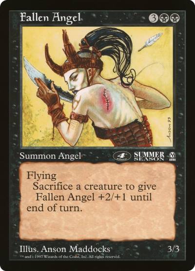 Fallen Angel OLEP-14 Oversized League Prizes Magic card
