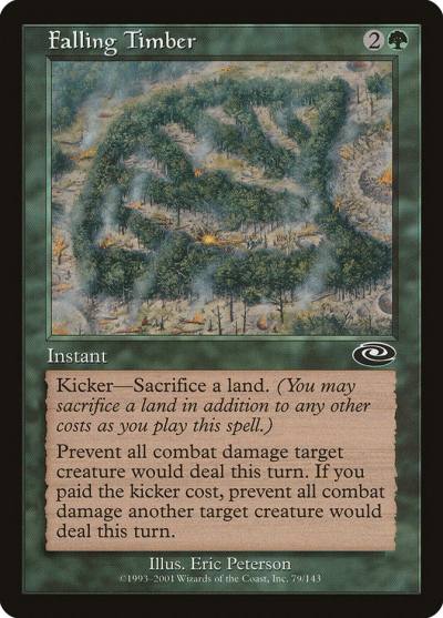 Falling Timber PLS-79 Planeshift Magic card