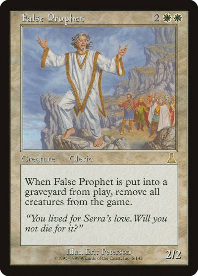 False Prophet UDS-6 Urza's Destiny Magic card