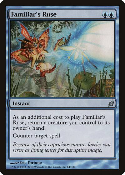 Familiar's Ruse LRW-64 Lorwyn Magic card