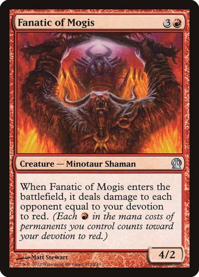 Fanatic of Mogis THS-121 Theros Magic card