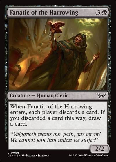 Fanatic of the Harrowing 96 Duskmourn: House of Horror Magic card