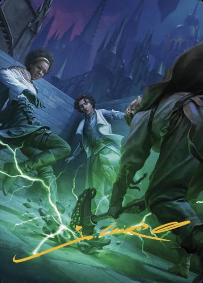 Fanatical Strength // Fanatical Strength AMKM-32 Murders at Karlov Manor Art Series Magic card