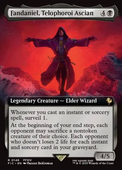 Fandaniel, Telophoroi Ascian FIC-146 Final Fantasy Commander Magic card