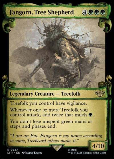 Fangorn, Tree Shepherd LTR-617 The Lord of the Rings: Tales of Middle-earth Magic card