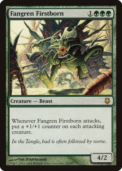 Fangren Firstborn DST-75 Darksteel Magic card