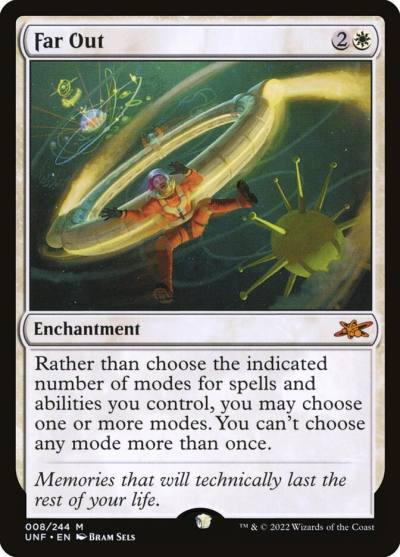 Far Out UNF-8 Unfinity Magic card