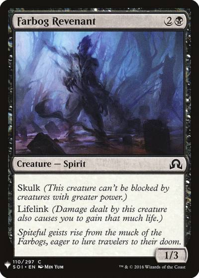 Farbog Revenant PLST-SOI-110 The List Magic card