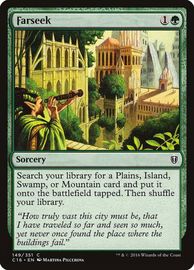 Farseek C16-149 Commander 2016 Magic card