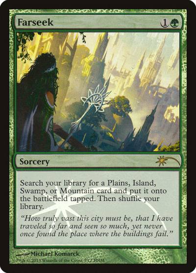 Farseek F13-3 Friday Night Magic 2013 Magic card