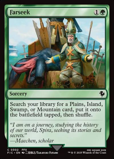 Farseek FIC-302 Final Fantasy Commander Magic card