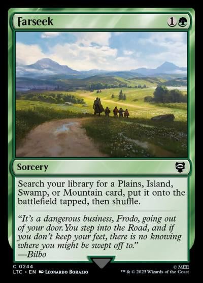 Farseek LTC-244 Tales of Middle-earth Commander Magic card