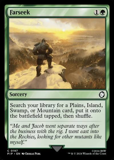 Farseek PIP-197 Fallout Magic card